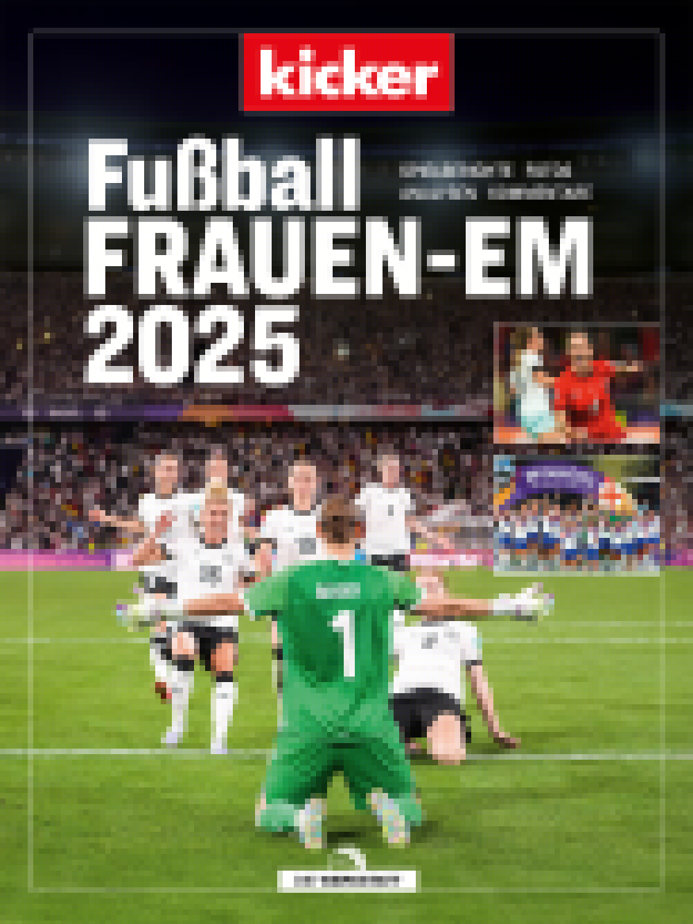 designed von Jörg Weusthoff von Kirchbach: kicker Fußball Frauen-EM 2025 -  Freizeit & Hobby 