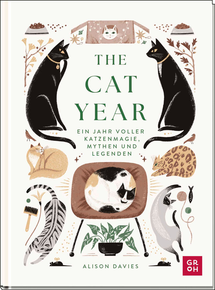 von Alison Davies, illustriert von Anastasia Stefurak, übersetzt von Nadine Lipp: The Cat Year