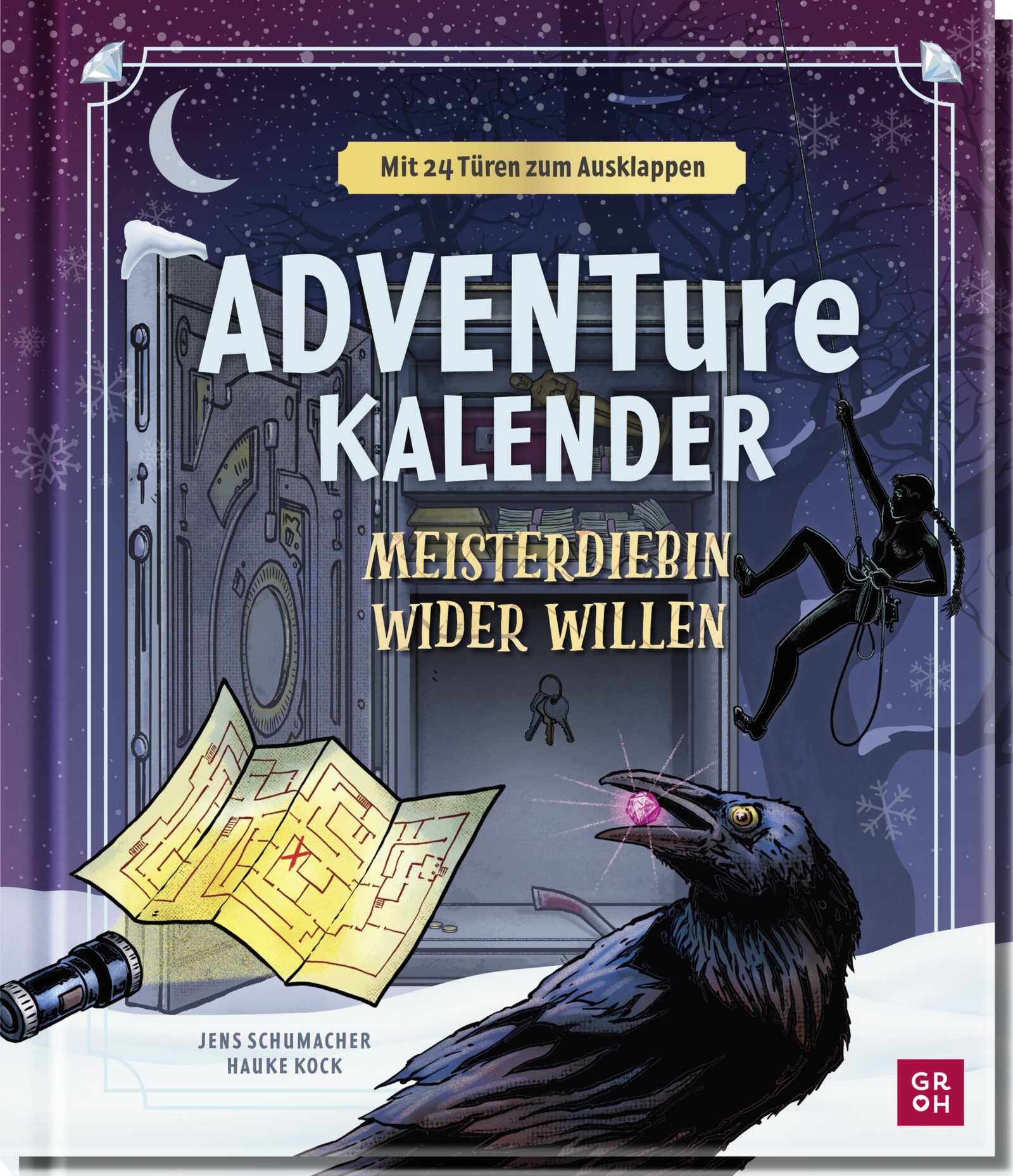 von Jens Schumacher, illustriert von Hauke Kock: ADVENTure Kalender – Meisterdiebin wider Willen -