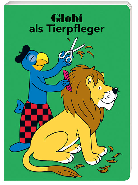 : Globi als Tierpfleger