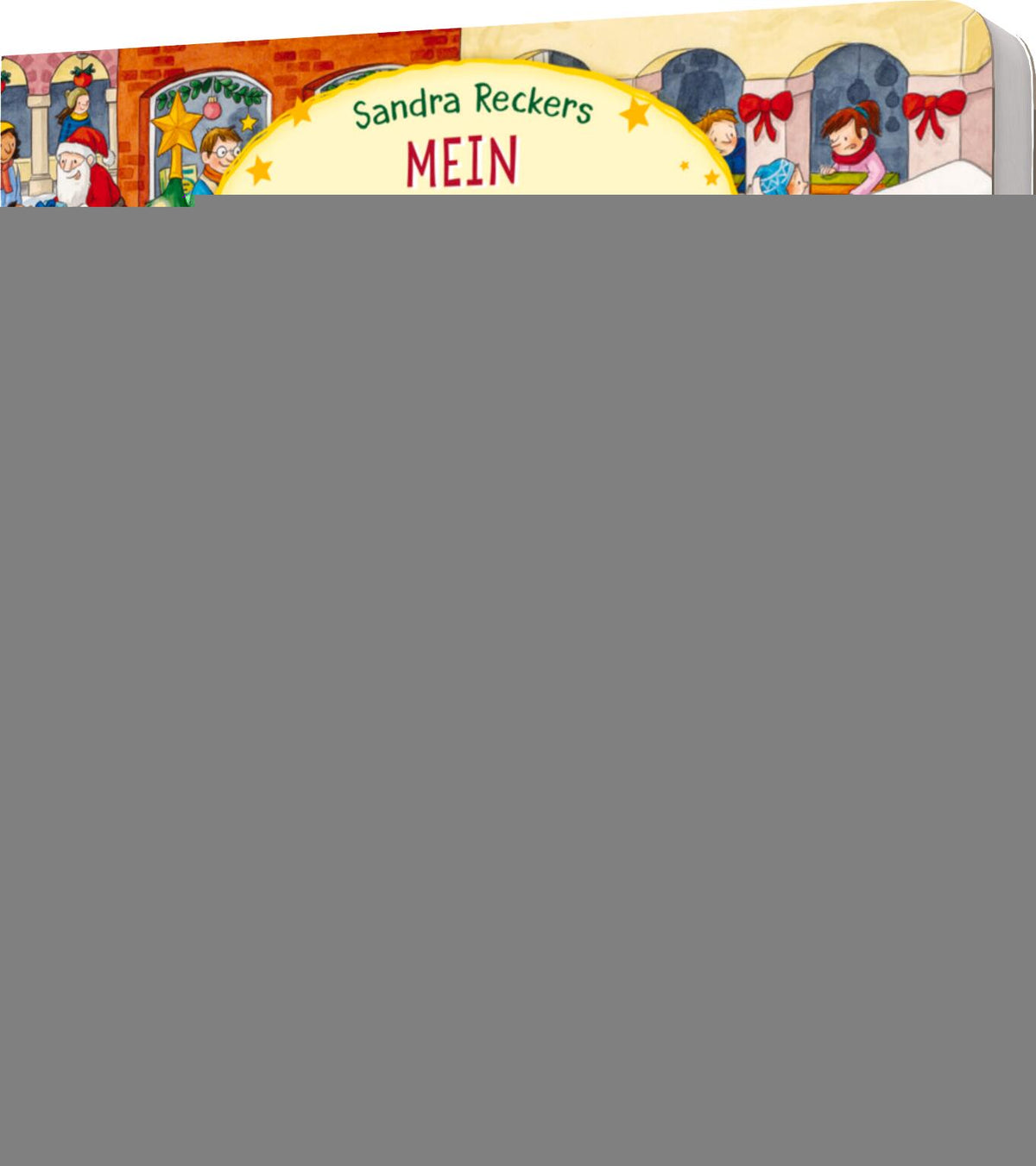 illustriert von Sandra Reckers: Mein Weihnachts-Wimmelbuch -   Pappbücher