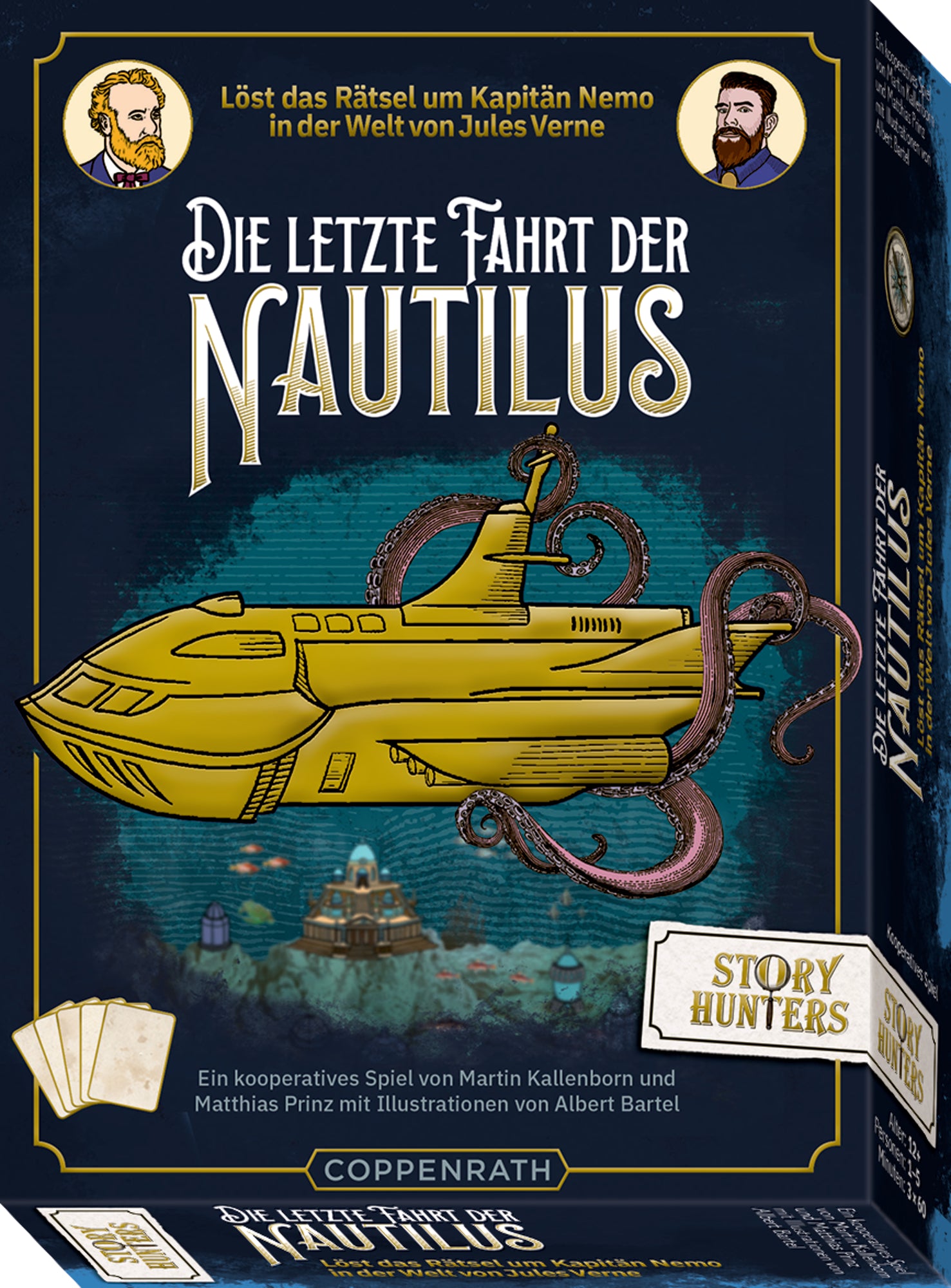 illustriert von Albert Bartel, von Martin Kallenborn, Matthias Prinz: Die letzte Fahrt der Nautilus -