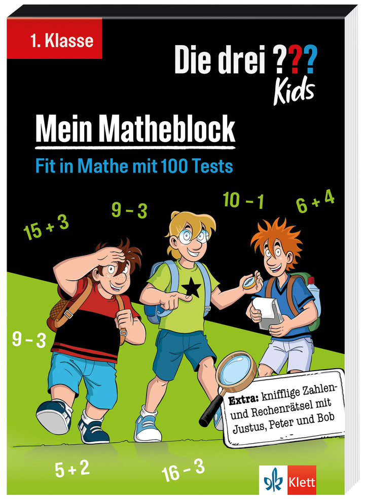 Die drei ??? Kids: Mein Matheblock 1. Klasse