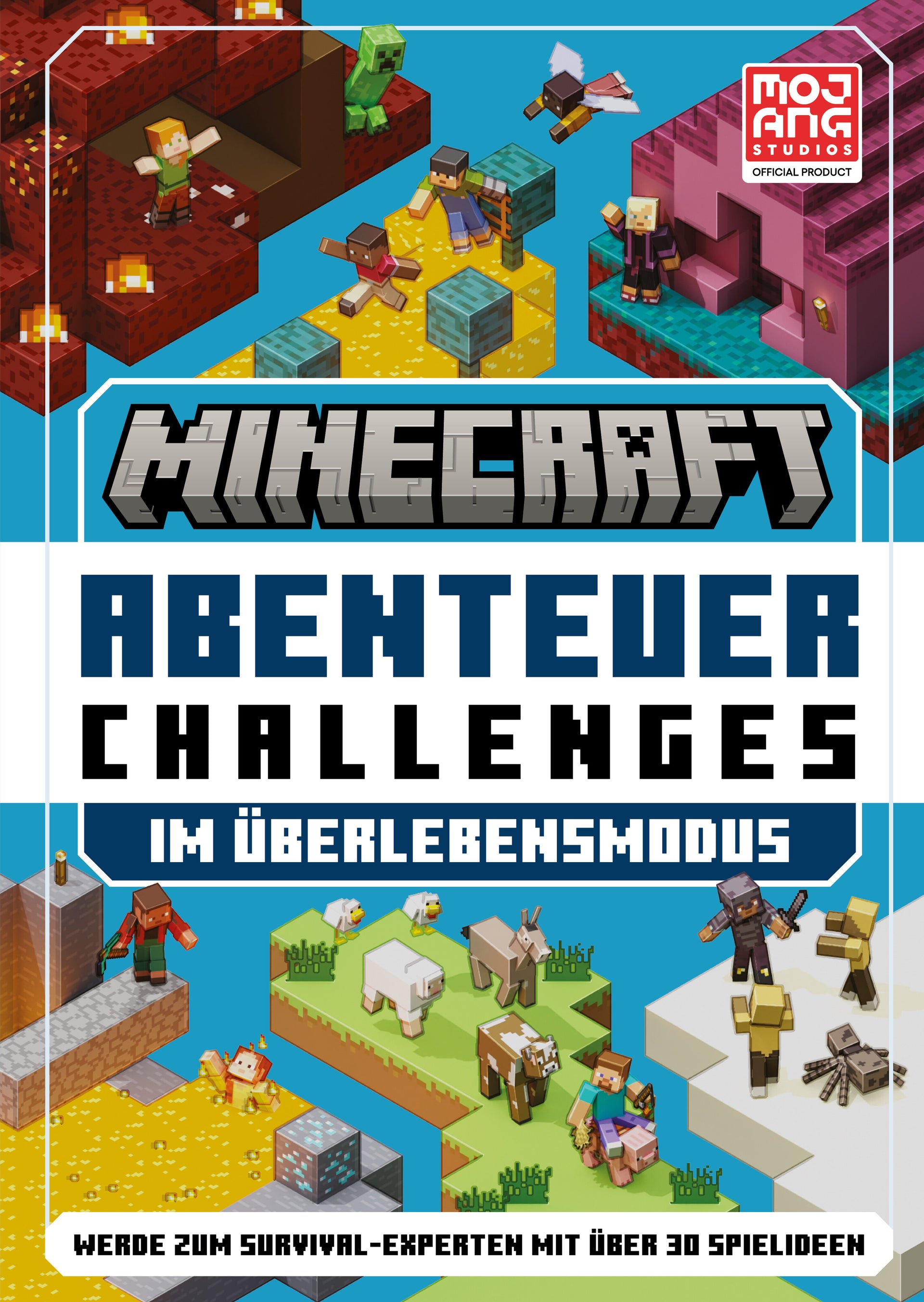 von Minecraft, Mojang AB, übersetzt von Maxi Lange: Minecraft Abenteuer Challenges
