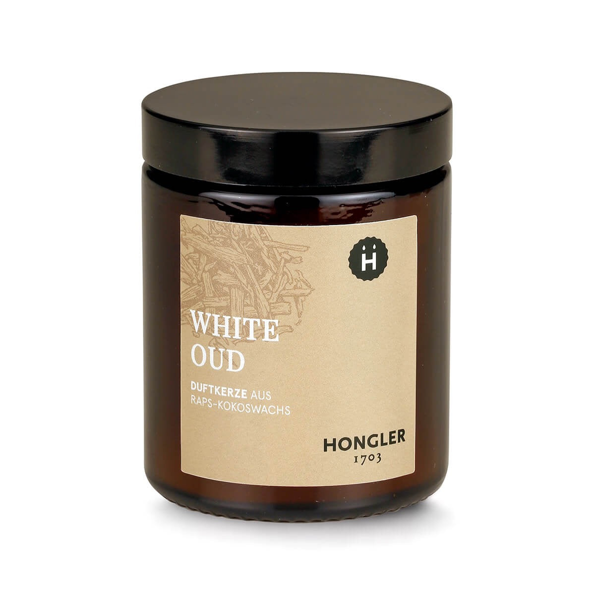 Duftkerze Hongler White Oud
