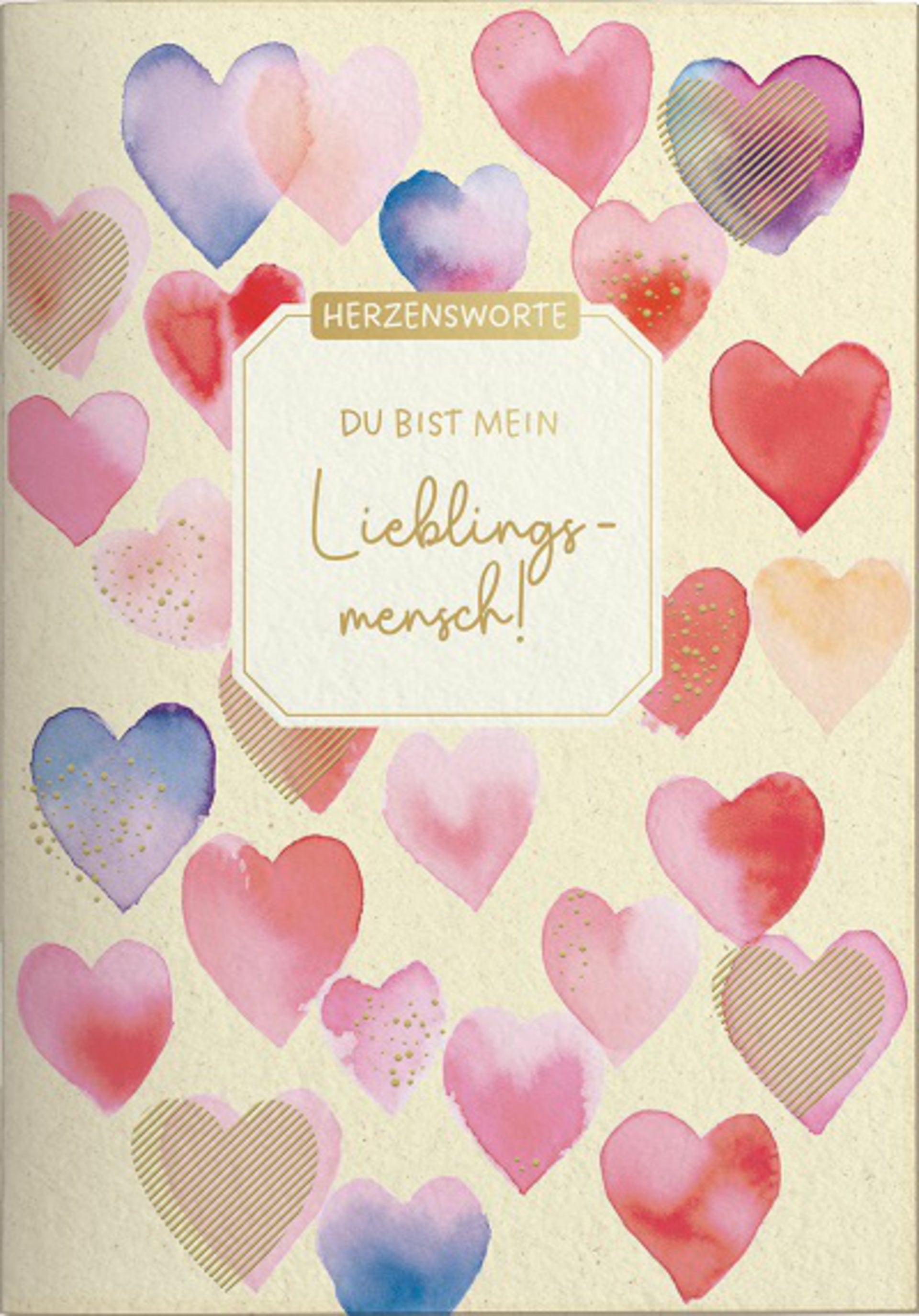 Herzensworte - Du bist mein Lieblingsmensch