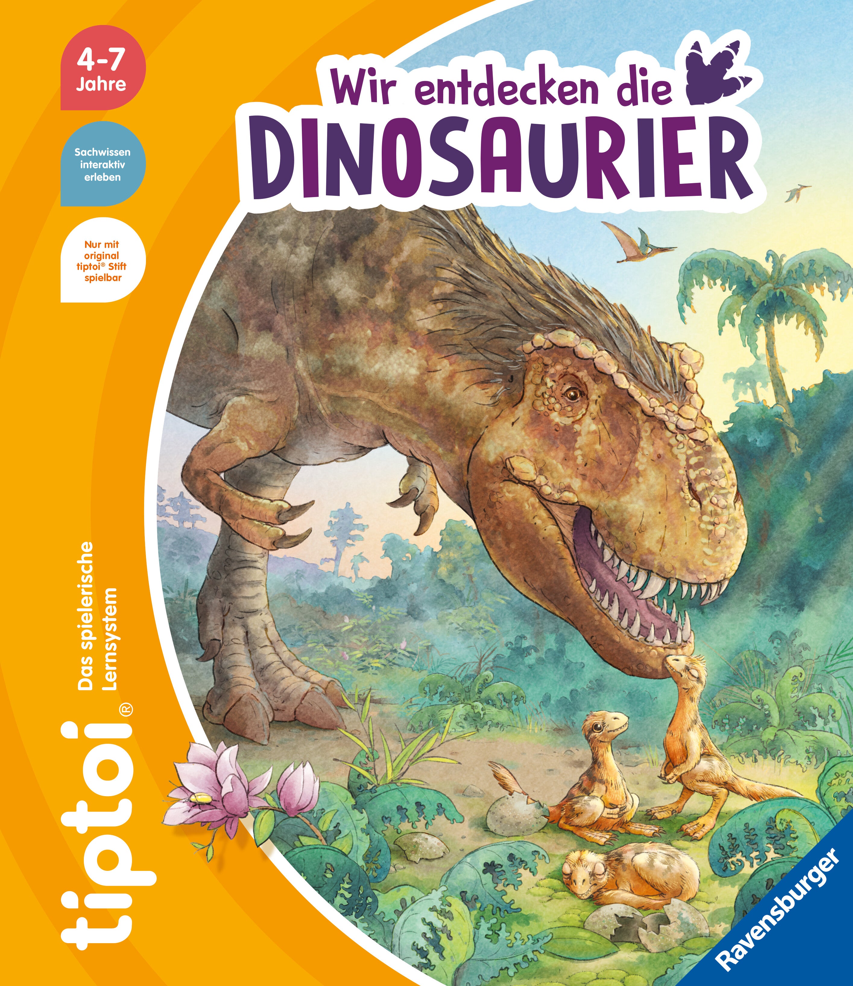Friese, Inka: tiptoi® - Wir entdecken die Dinosaurier -   Pappbücher