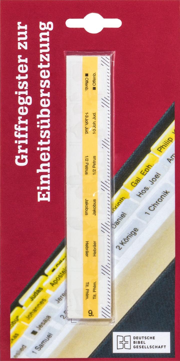 Griffregister zu Einheitsübersetzung - Deutsche Bibelgesellschaft