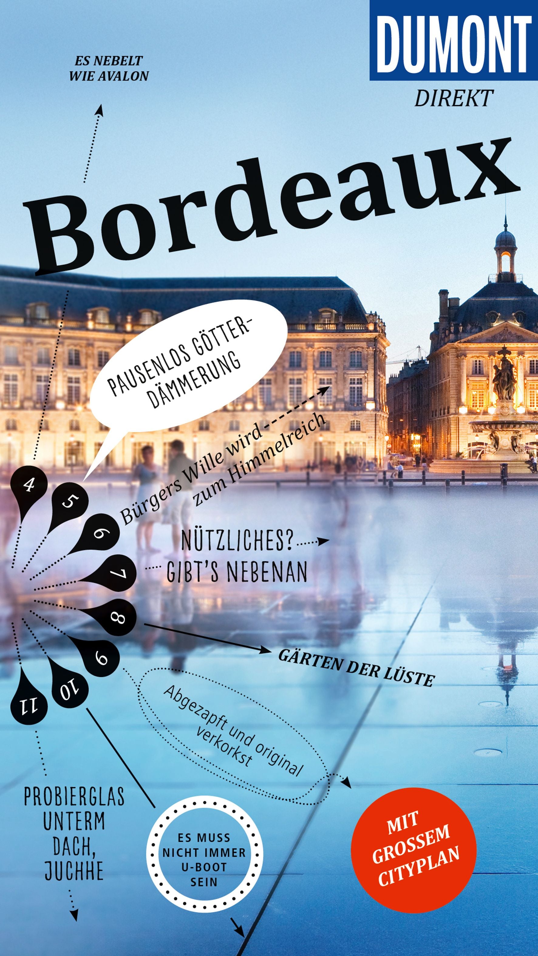von Manfred Görgens: DUMONT direkt Reiseführer Bordeaux