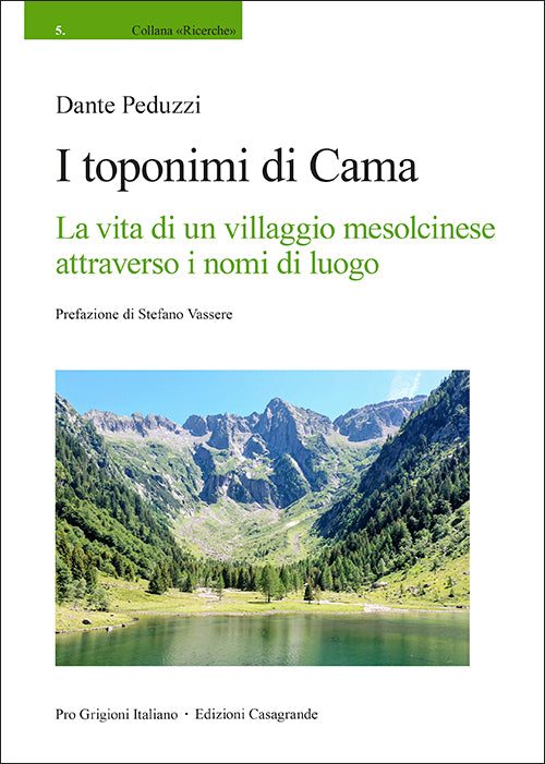Dante Peduzzi: I toponimi di Cama -Italienisch   