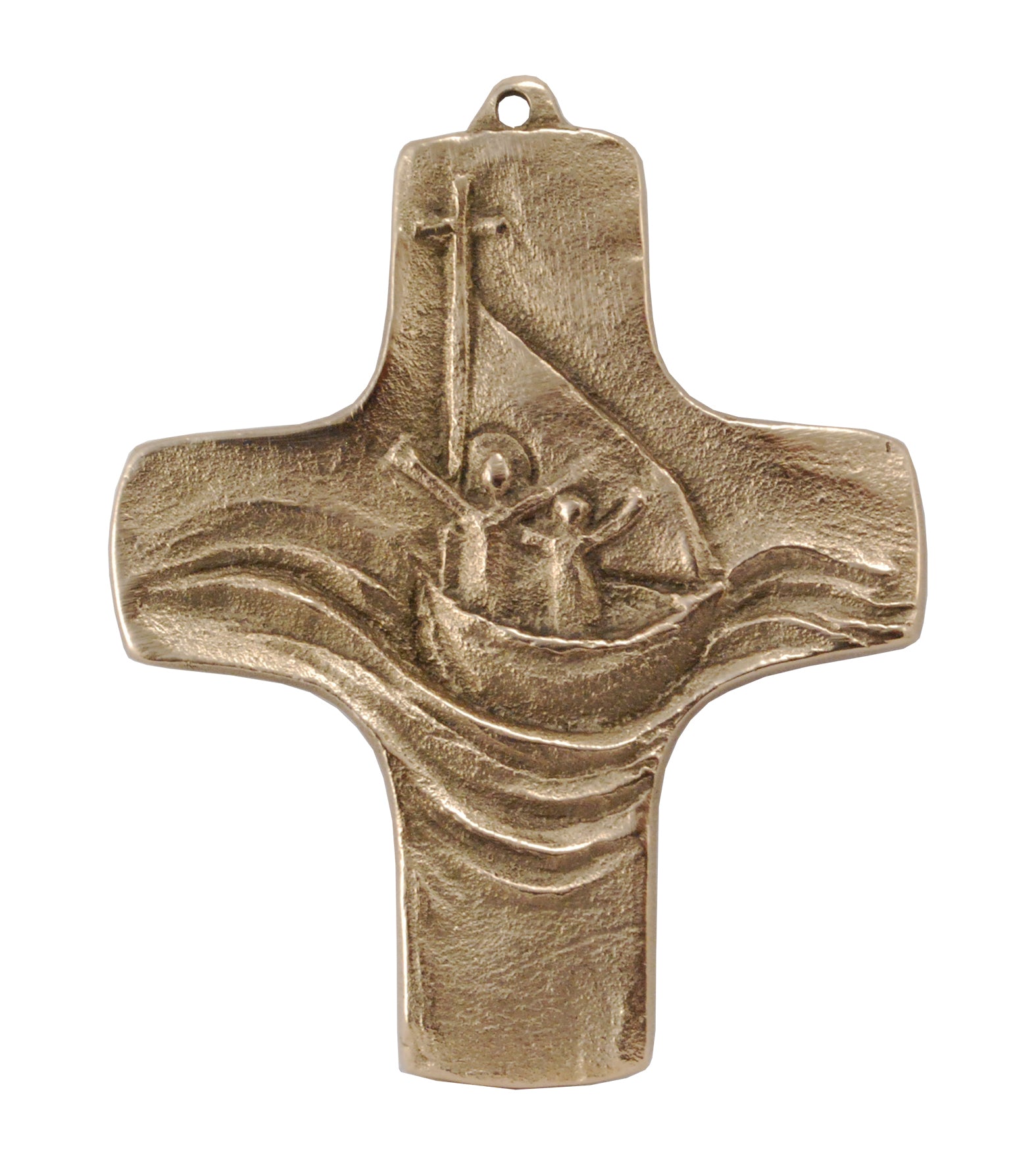 Erstkommunionkreuz mit "Schiff"