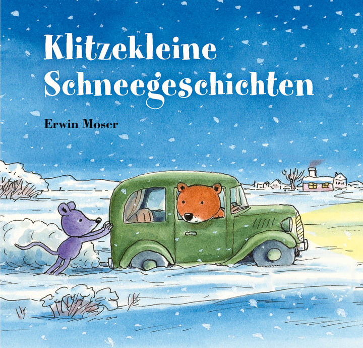 illustriert von Erwin Moser, von Erwin Moser: Klitzekleine Schneegeschichten