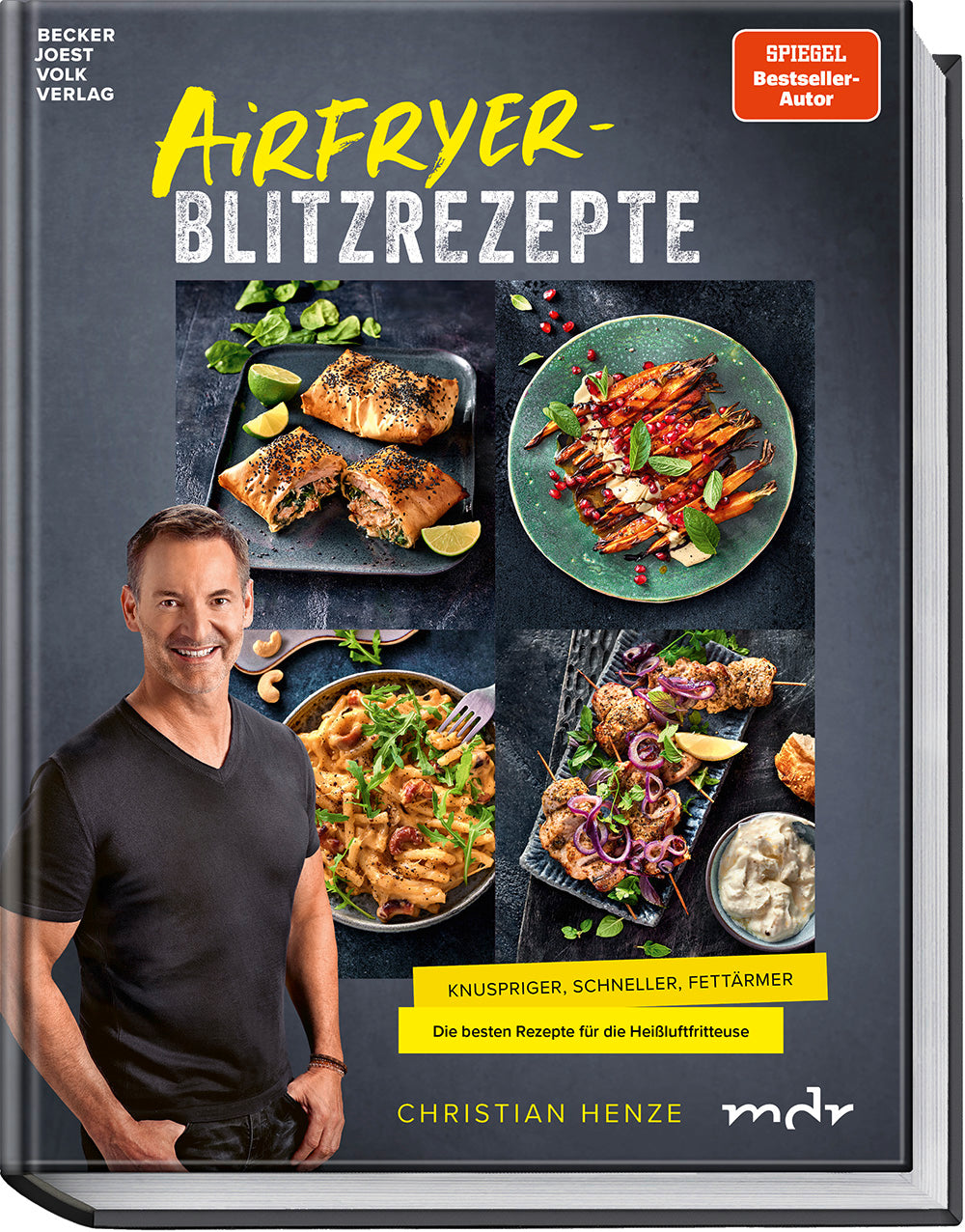 von Christian Henze, Fotograf / Fotografin Hubertus Schüler: Airfryer-Blitzrezepte
