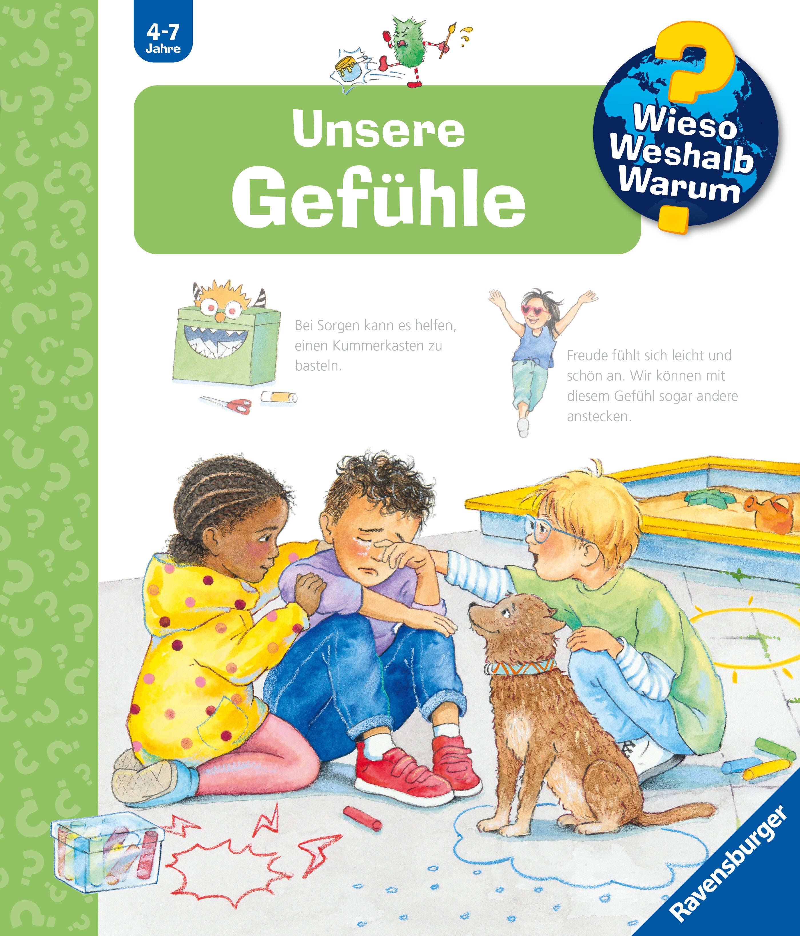 illustriert von Melanie Brockamp, von Andrea Erne: Wieso? Weshalb? Warum?, Band 58 - Unsere Gefühle -   Pappbücher