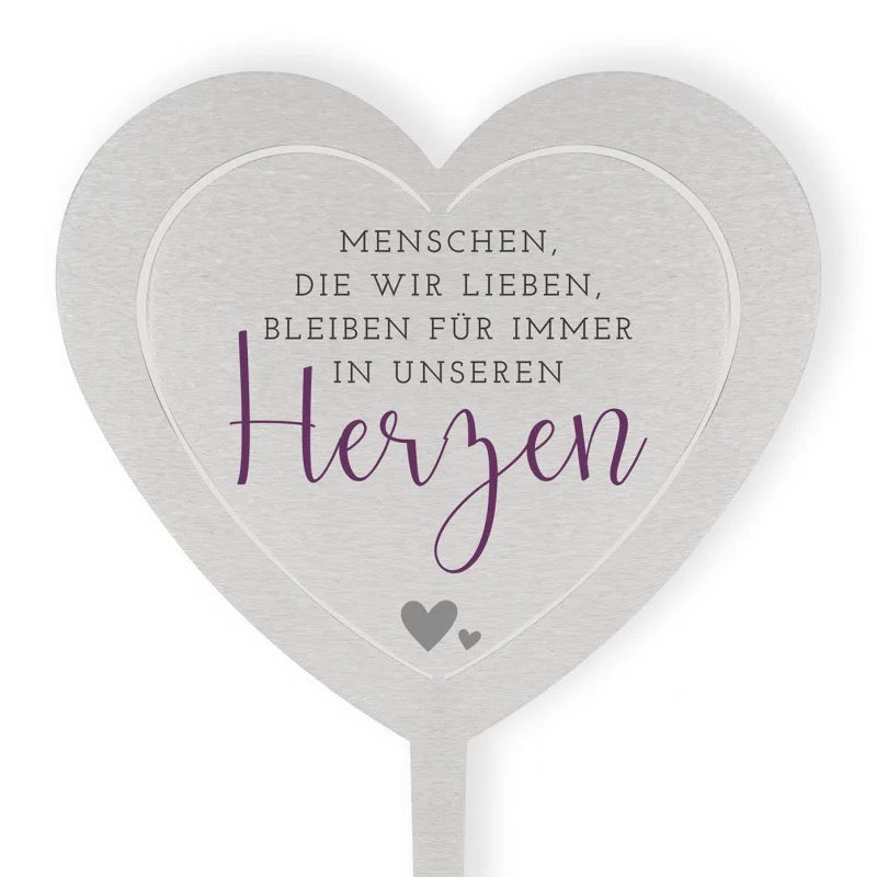 Grabstecker "Menschen, die wir lieben..."