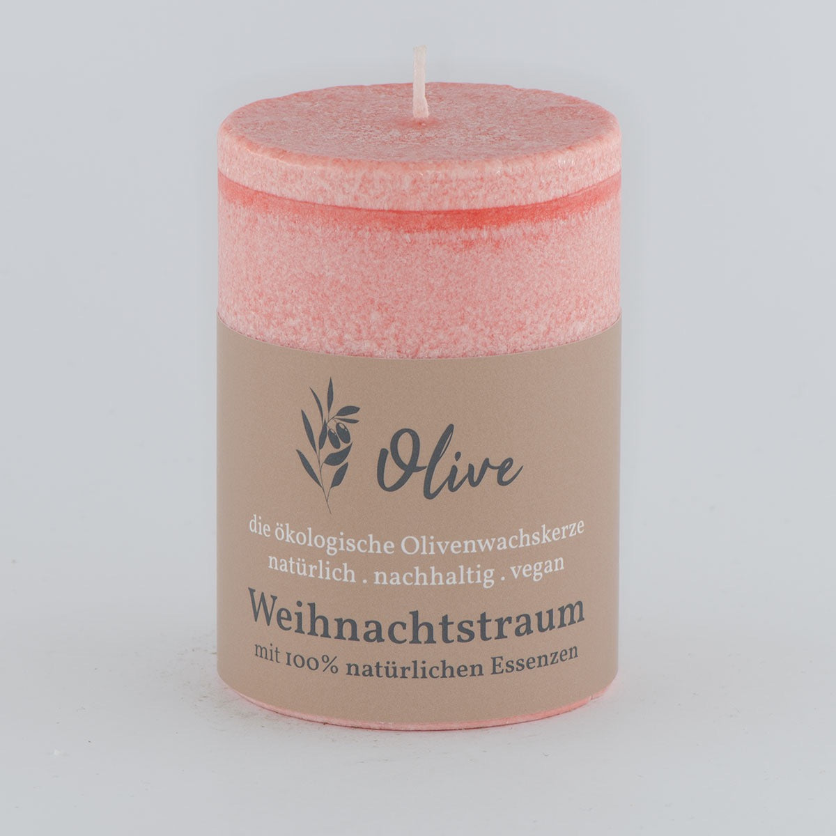 Weihnachtstraum aus Olivenwachs 130/65 mm