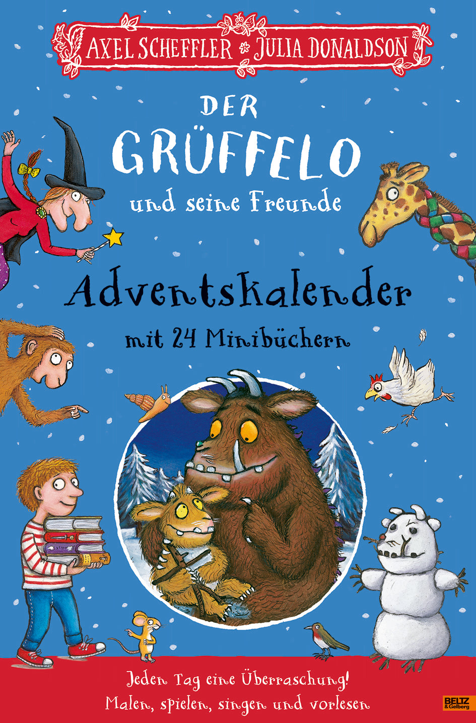 von Axel Scheffler, Julia Donaldson: Der Grüffelo und seine Freunde. Adventskalender mit 24 Minibüchern -