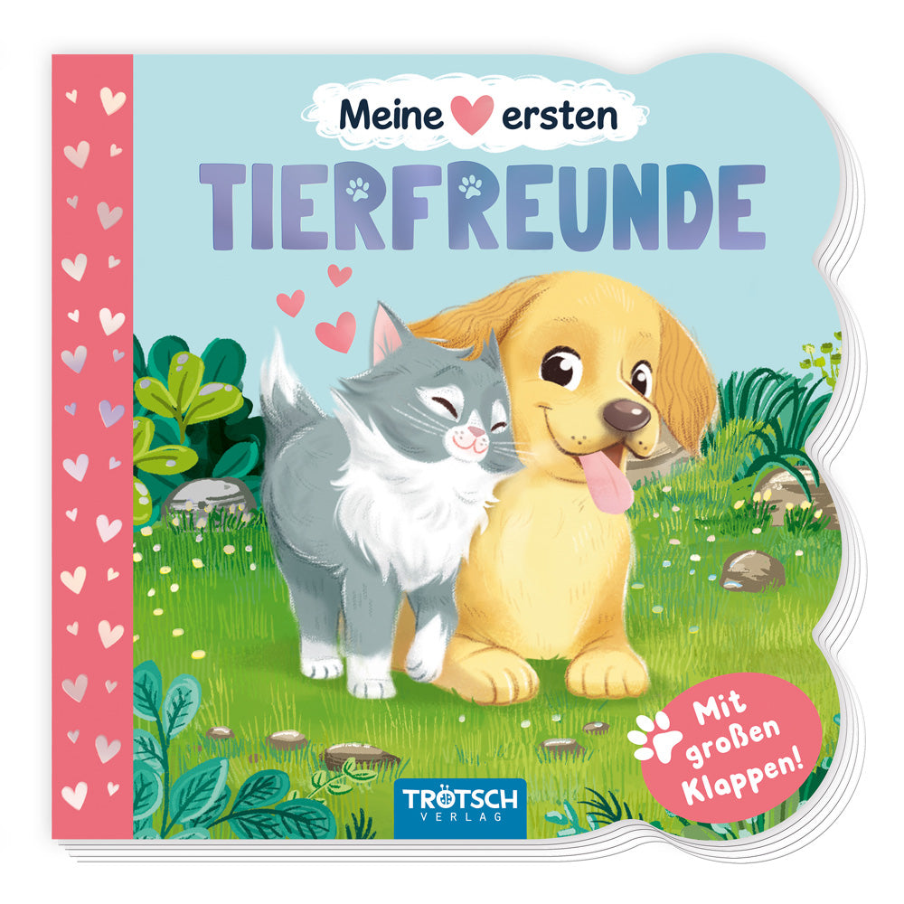 von Trötsch Verlag GmbH & Co.KG: TRÖTSCH - Klappenbuch Meine ersten Tierfreunde| Ab 1 Jahr -   Pappbücher