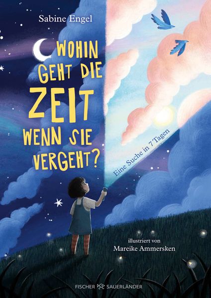 von Sabine Engel, illustriert von Mareike Ammersken: Wohin geht die Zeit, wenn sie vergeht? -   Vorlesen
