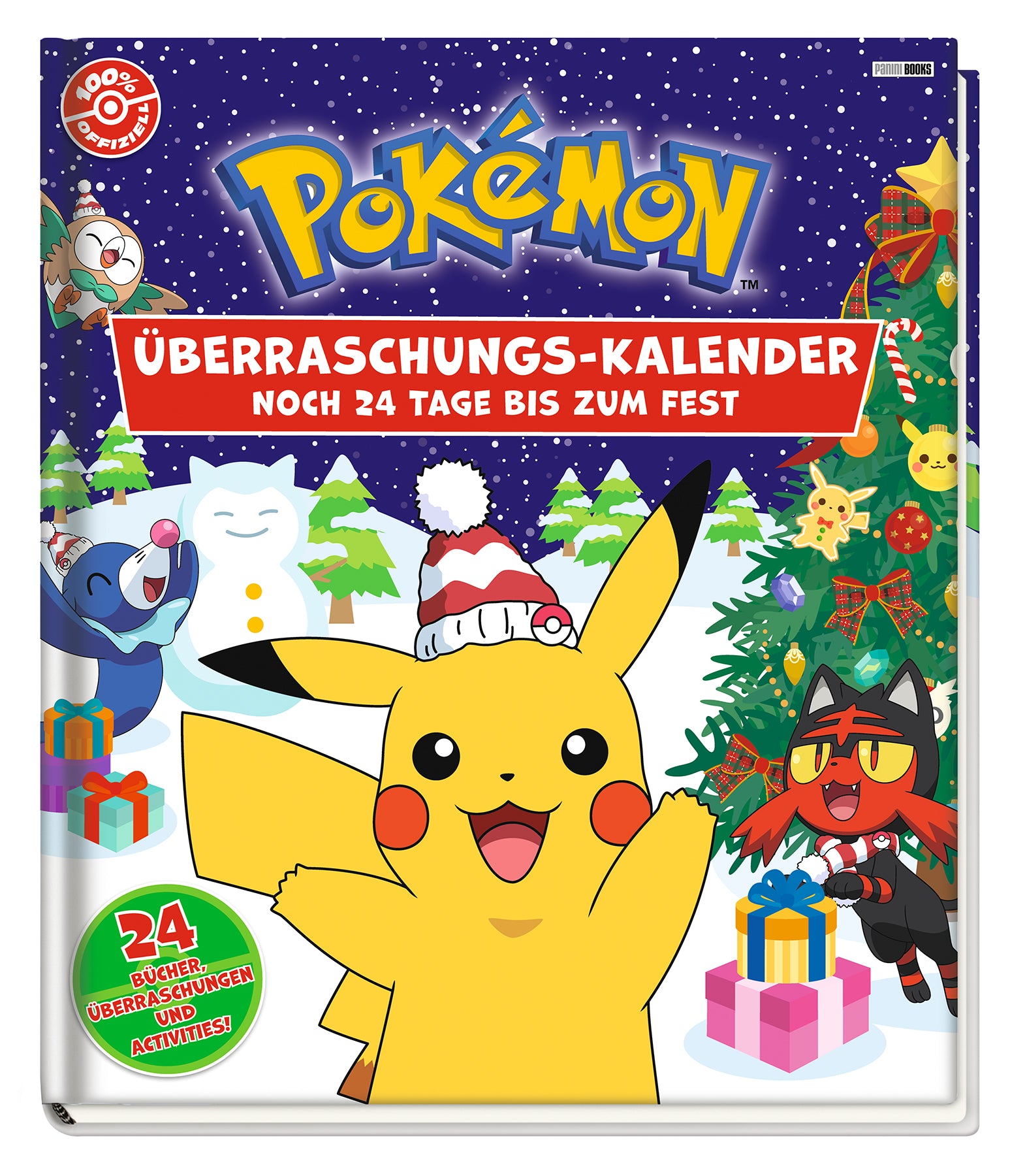 von Pokémon, übersetzt von Nina Kavelar: Pokémon: Überraschungskalender: Noch 24 Tage bis zum Fest -