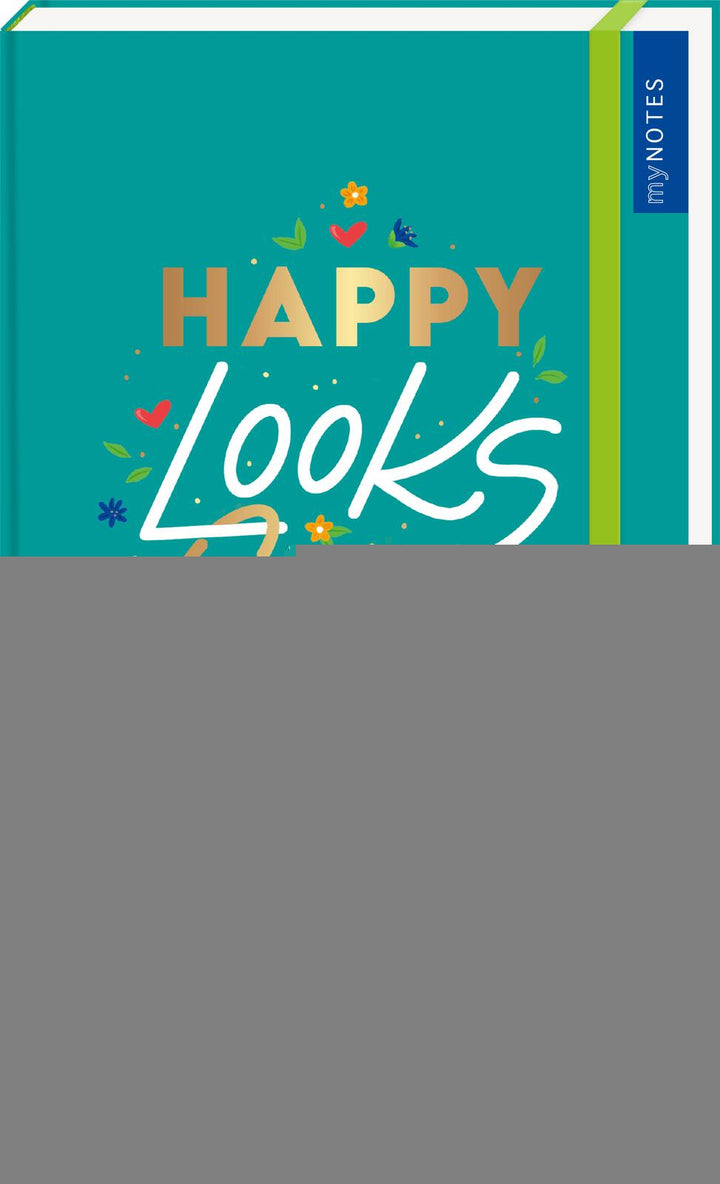 myNOTES Papeterie: Notizbuch A5 HAPPY LOOKS GOOD ON YOU - COLOR-POP -