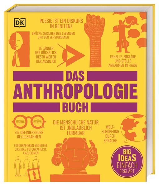 herausgegeben von DK Verlag, von Miruna Achim, Philippe Blouin, Lara Braff u.a.: Big Ideas. Das Anthropologie-Buch -  Wissenschaft 