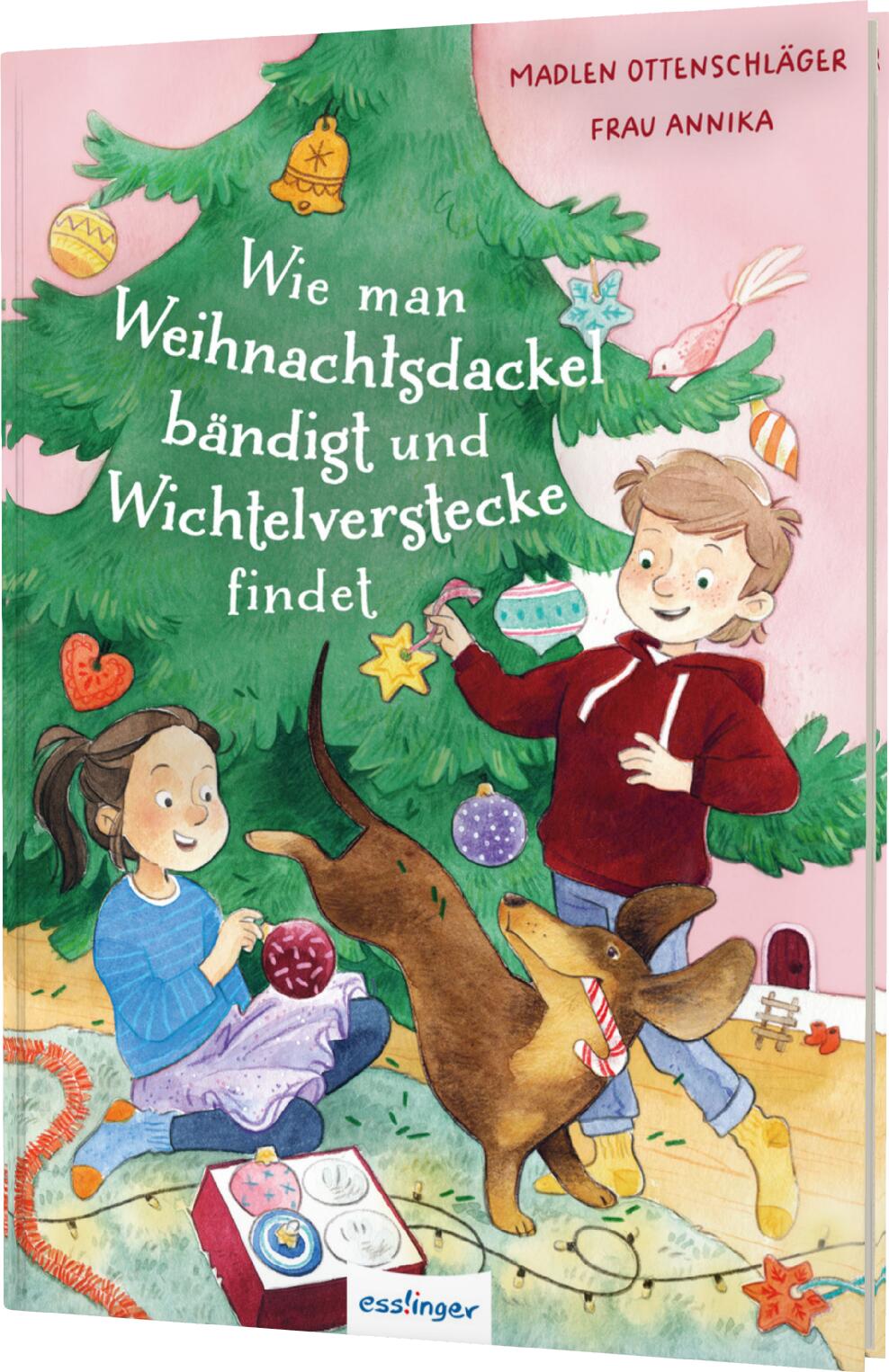 Ottenschläger, Madlen: Wie man Weihnachtsdackel bändigt und Wichtelverstecke findet -   Vorlesen