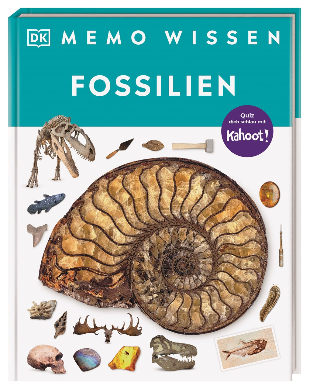 von Paul D. Taylor, übersetzt von Susanne Schmidt-Wussow, herausgegeben von DK Verlag - Kids: memo Wissen. Fossilien