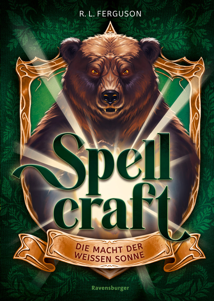 von R.L. Ferguson, Covergestaltung von ZeroMedia GmbH, Asur Misoa, übersetzt von Christian Dreller: Spellcraft, Band 2 - Die Macht der weißen Sonne -   Kinderbücher ab 10 Jahren