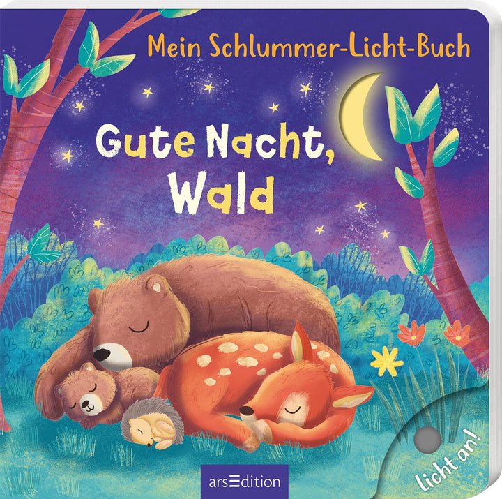 illustriert von Julia Seal, von Maria Höck: Mein Schlummer-Licht-Buch: Gute Nacht, Wald -   Pappbücher