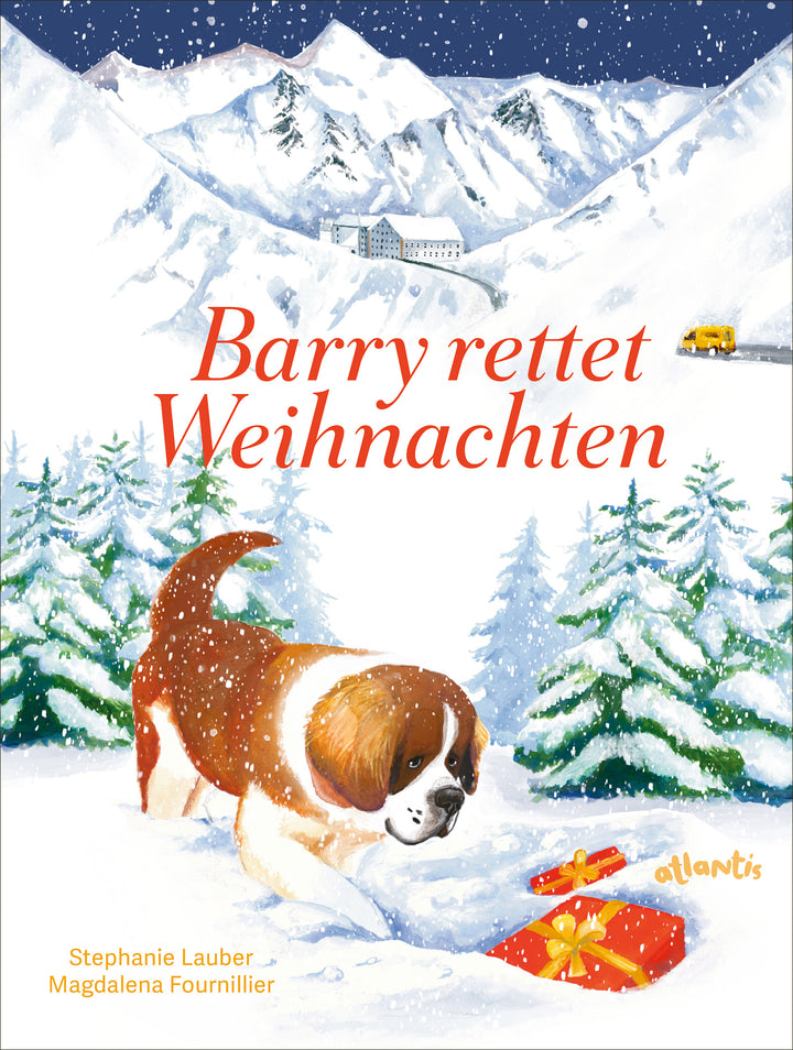 von Stephanie Lauber, illustriert von Magdalena Fournillier: Barry rettet Weihnachten