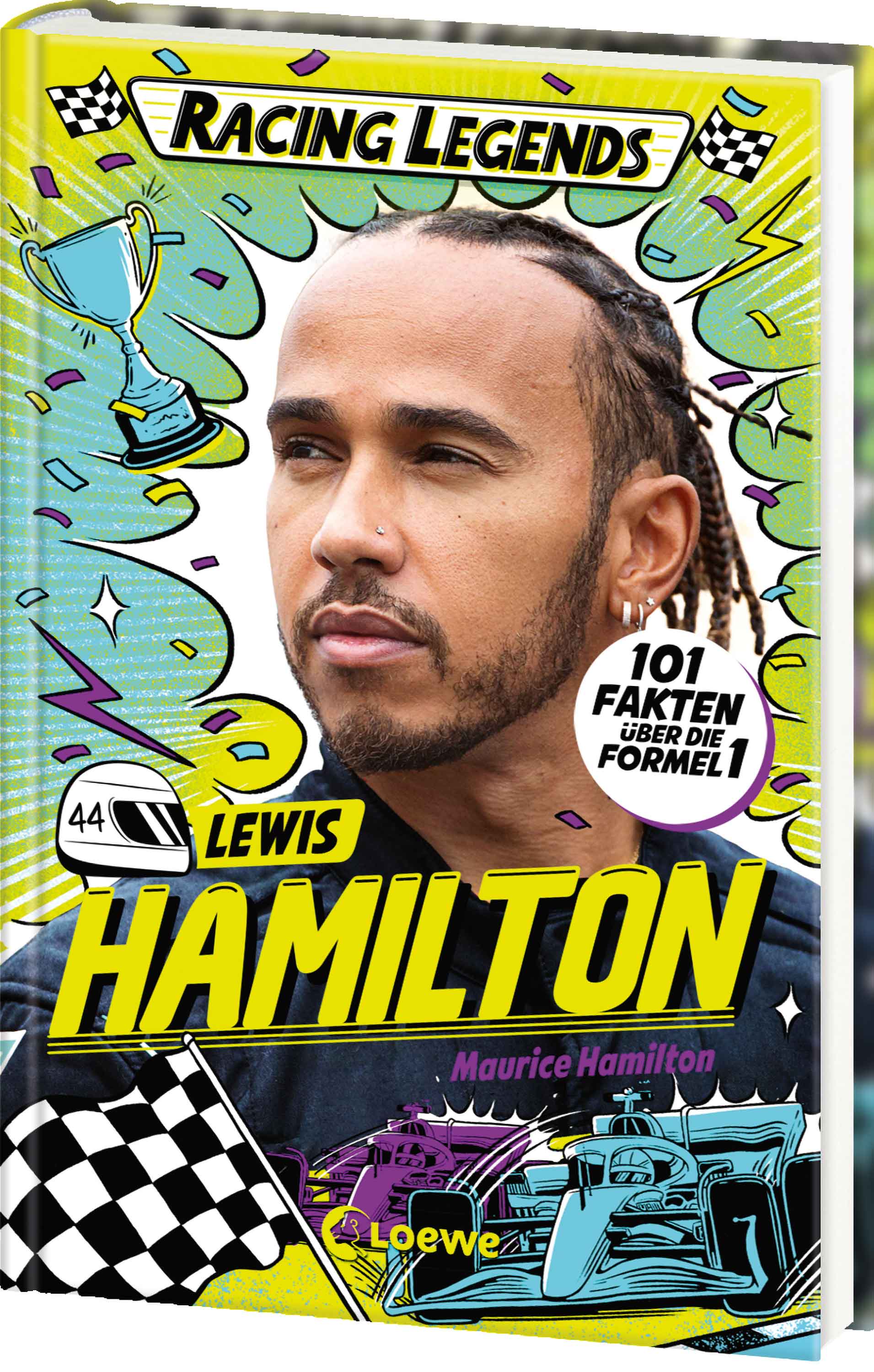 von Maurice Hamilton, illustriert von Cat Sims, übersetzt von Kanut Kirches: Racing Legends (Band 1) - Lewis Hamilton