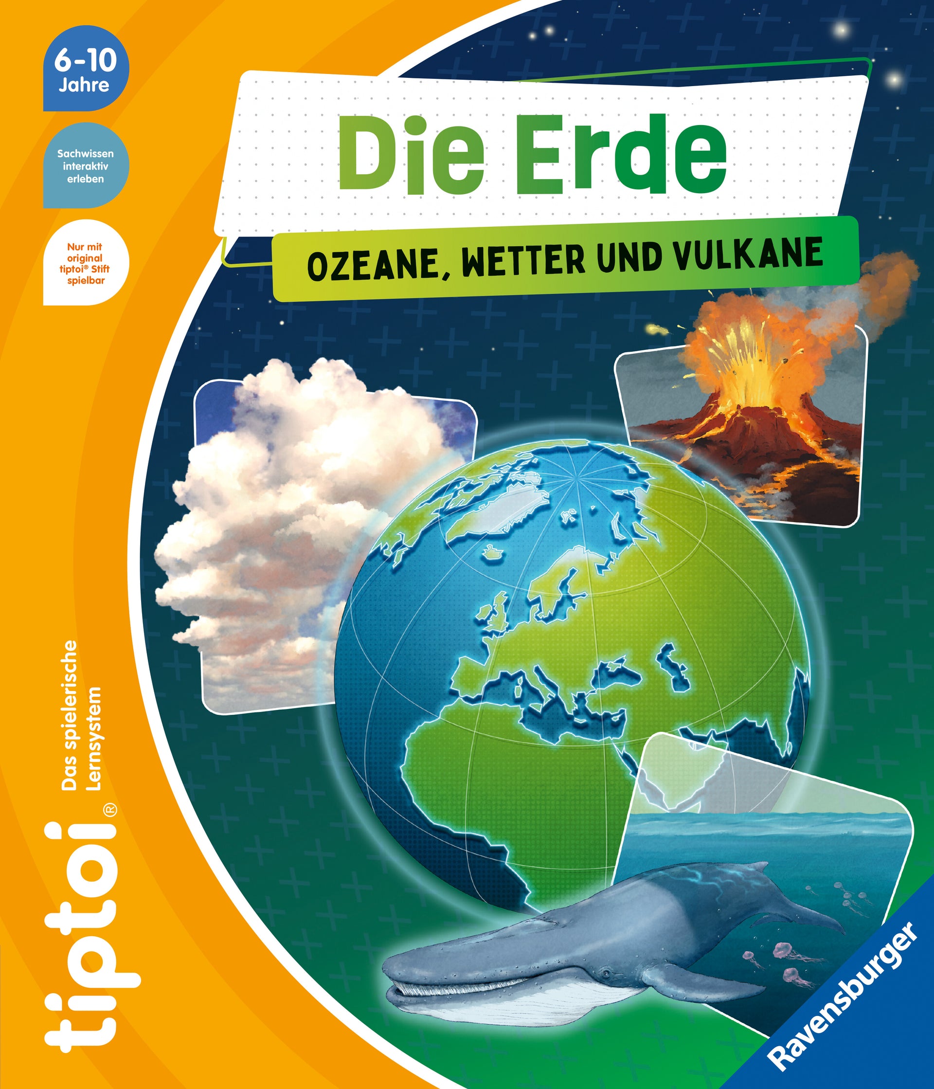 von Luise Terstegen, illustriert von Stefan Richter: tiptoi® - Die Erde: Ozeane, Wetter und Vulkane