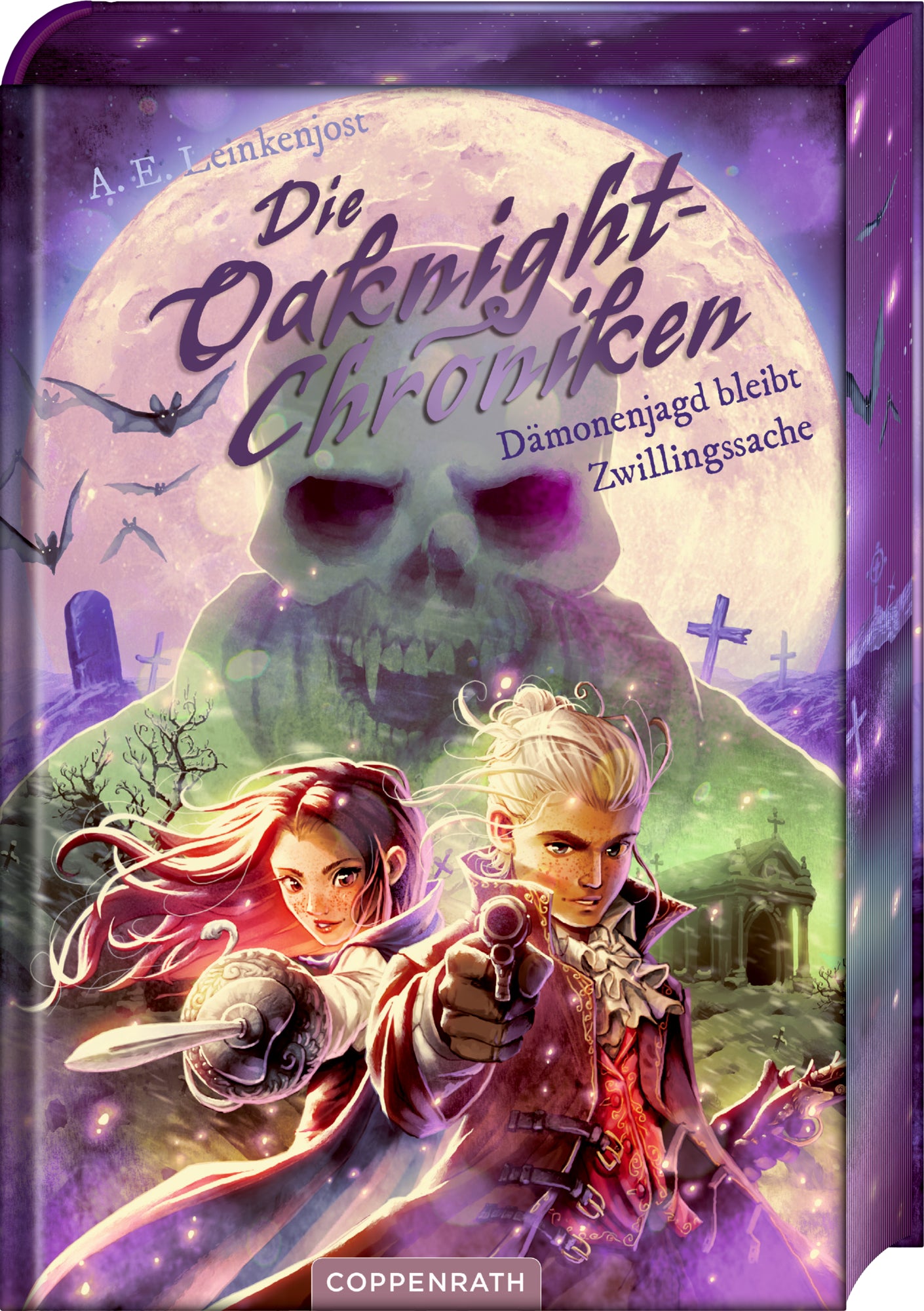 illustriert von Helge Vogt, von A. E. Leinkenjost: Die Oaknight-Chroniken (Bd. 3)