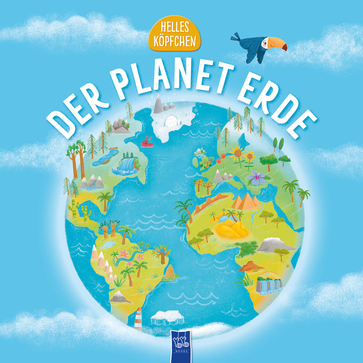von Joe Rhatigan, illustriert von Anna Jones, übersetzt von Peter Gennet: Helles Köpfchen - Der Planet Erde -   Pappbücher