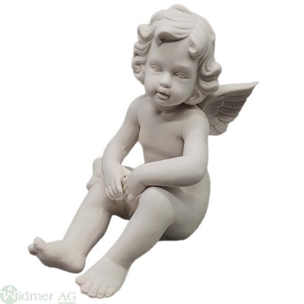 Engel sitzend - Höhe 17.5 cm